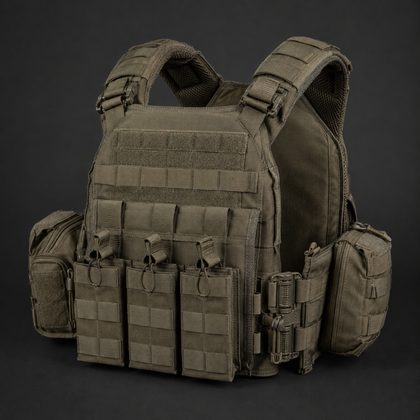 Body armour plate carrier